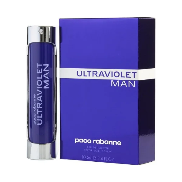 Paco Rabanne Ultraviolet Man, Eau de Toilette for Men - 100ml