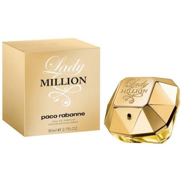 Paco Rabanne Lady Million, Eau de Perfume for Women - 80ml