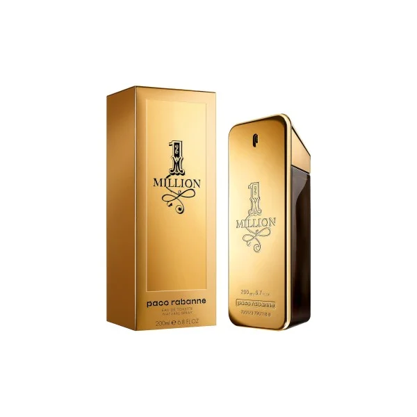 Paco Rabanne 1 Million, Eau de Toilette for Men - 200ml