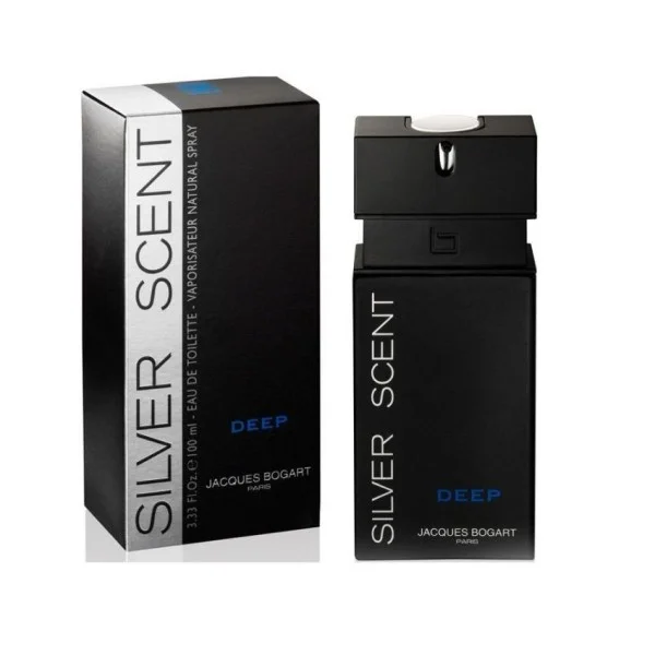 Jacques Bogart Silver Scent Deep, Eau de Toilette for Men - 100ml