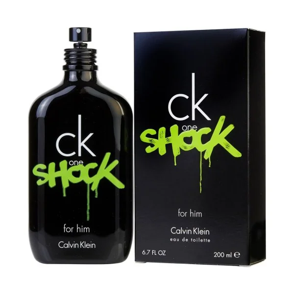 Calvin Klein One Shock for Him, Eau de Toilette for Men - 200ml