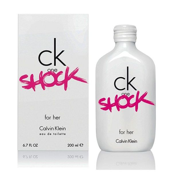 Calvin Klein One Shock for Her, Eau de Toilette for Women - 200ml