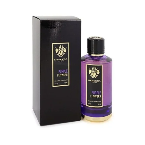 Mancera Purple Flowers, Eau de Perfume for Unisex - 120ml
