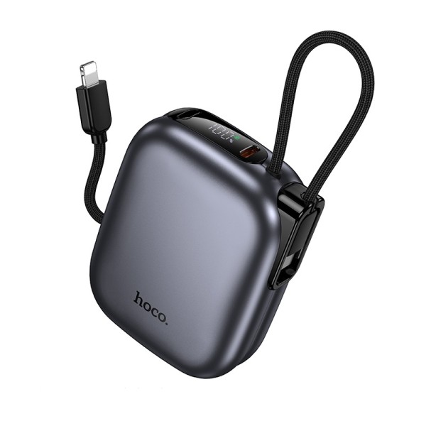 Hoco Peak PD20W 10,000mAh Power Bank with Cable - Q49