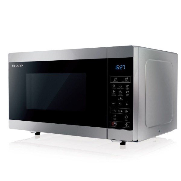 Sharp 25Litre Capacity, Microwave Oven with Grill, Silver - R-25GRM-SL3