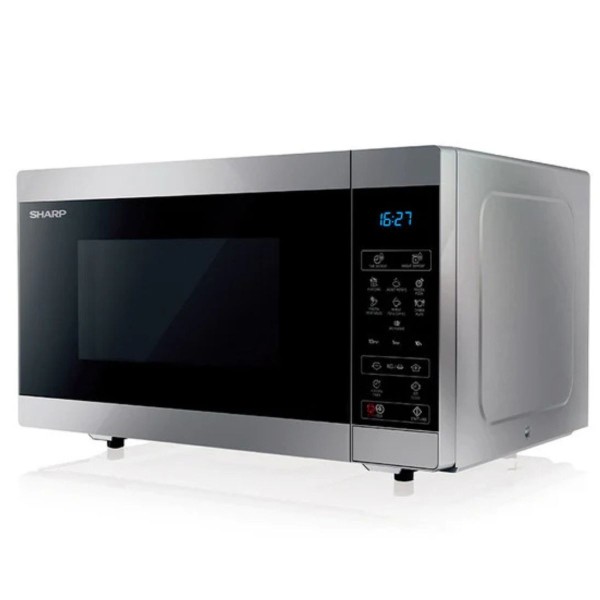 Sharp 25L, 900Watts 11 Power Level Microwave Oven, Silver - R-25MS-SL3