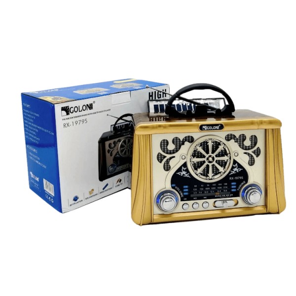 FM Radio Bluetooth Speaker with USB - RX-1979S