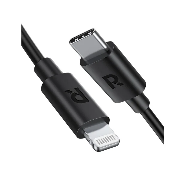 RAVPower RP-CB1016 TypeC-Lightning Cable 1m  TPE, Black