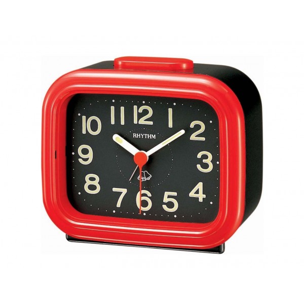Rhythm Basic Bell Alarm Clock - 4RA888-R02