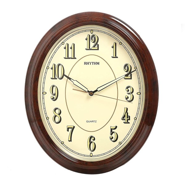 Rhythm Super Luminous Wall Clock - CMG712NR06