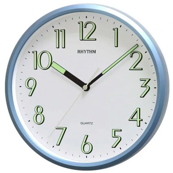 Rhythm Super Luminous Wall Clock - CMG727NR04