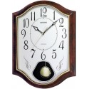 Rhythm Analog Pendulum Wall Clock - CMJ494NR06