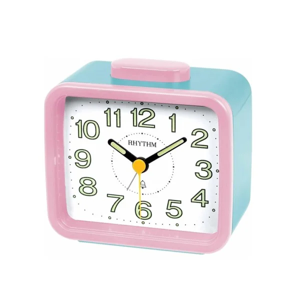 Rhythm Basic Bell Alarm Clock - CRA637WR13