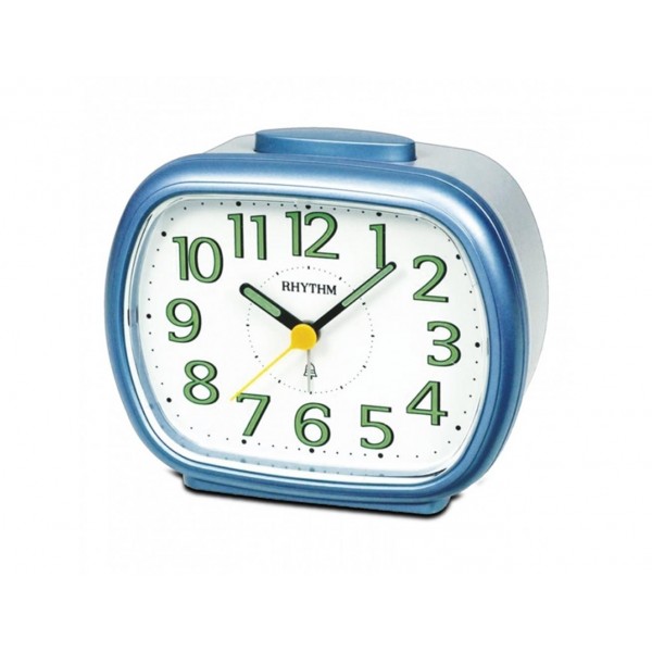 Rhythm Super Silent Alarm Clock - CRA837WR04