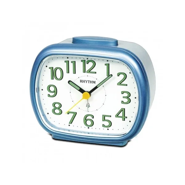 Rhythm Super Silent Alarm Clock - CRA837WR04