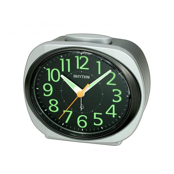 Rhythm Super Silent Alarm Clock - CRA838WR19
