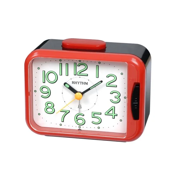 Rhythm Super Silent Alarm Clock - CRA839WR01