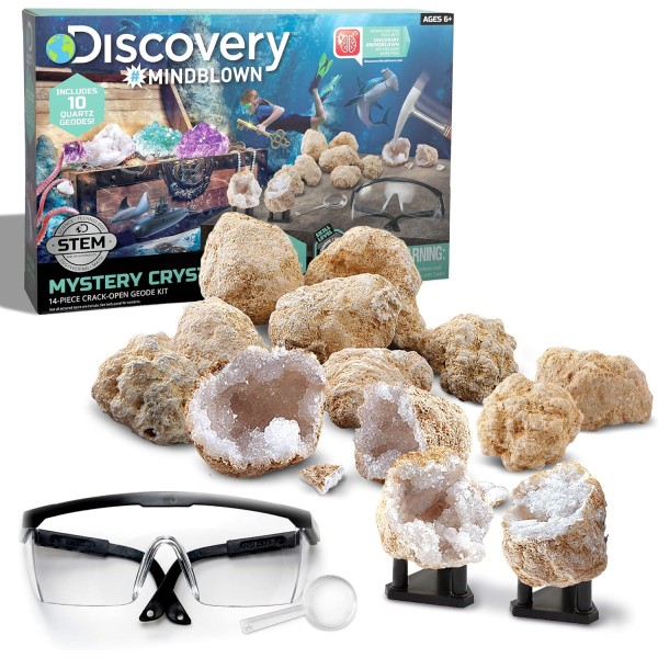 Discovery Toy Mystery Crystals Geode Excavation Kit - 1423005761-T