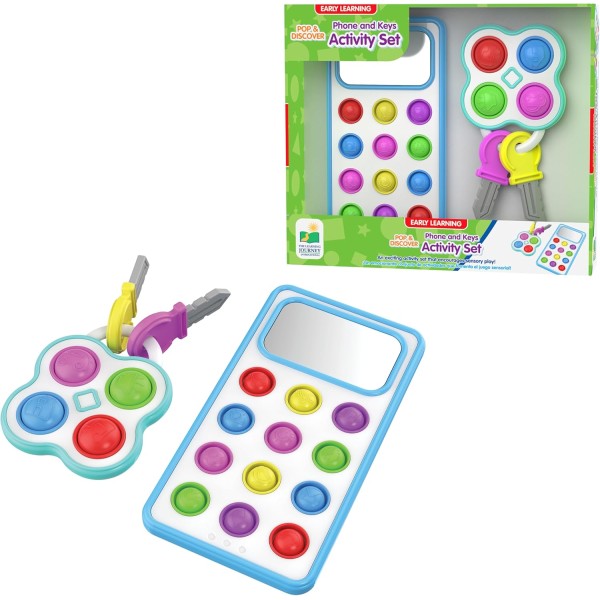 The Learning Journey: Pop & Discover Phone and Keys Activity Set - 161388-T