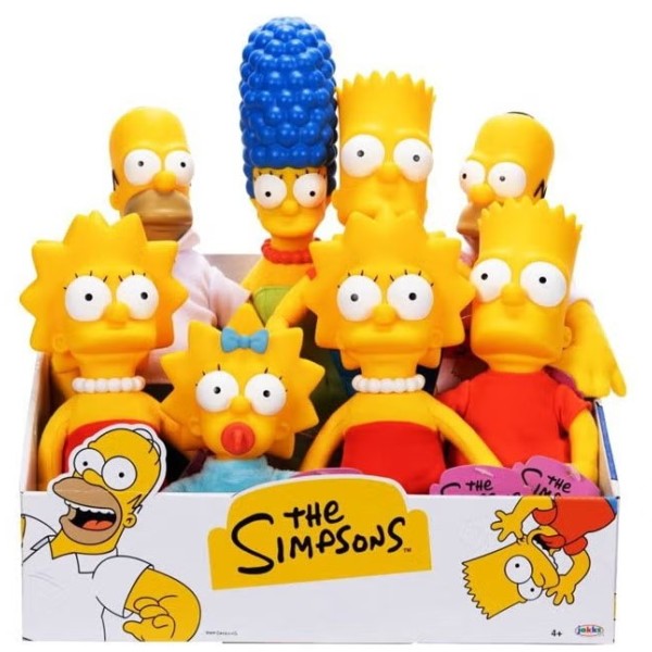 The Simpsons Basic Plush Wave #1 Assorted - 17545-T