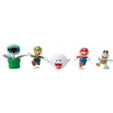 Super Mario 2.5inch 5pack Figures - 40087-T