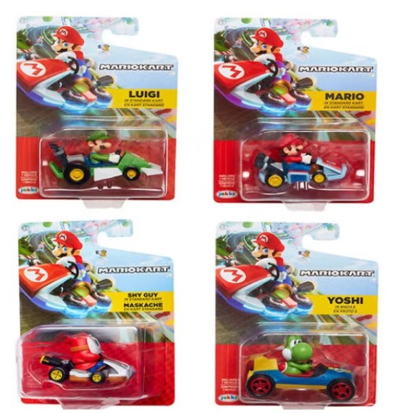 Nintendo Super Mario Kart Racers Wave #5, 1piece Assorted - 40303-T