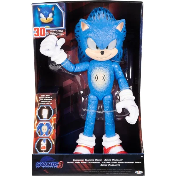 Sonic The Hedgehog 3 Ultimate Talking Sonic - 42475-T