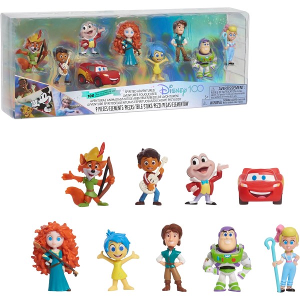 Disney D100 Celebration Figures - Spirited Adventure - 46035-11-T