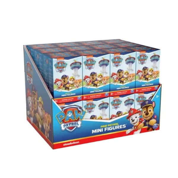 Paw Patrol Mini Figs Assorted CDU - 6066746-T