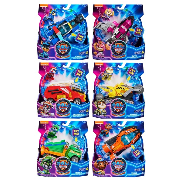 Paw Patrol Movie2 Pup Squad Racers Assorted - 6067086-T