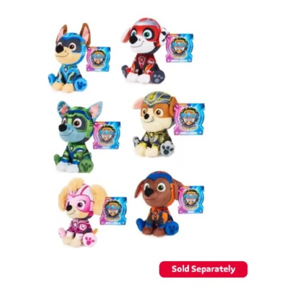 Paw Patrol Movie2 Basic Plush Assorted CDU - 6067089-T