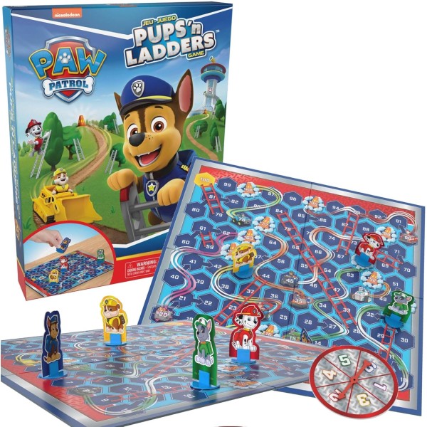 Paw Patrol Pups 'n Ladders Puppies Snakes and Ladders - 6068131-T