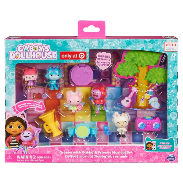 Gabby's Dollhouse Musical Figure Set - 6069443-T