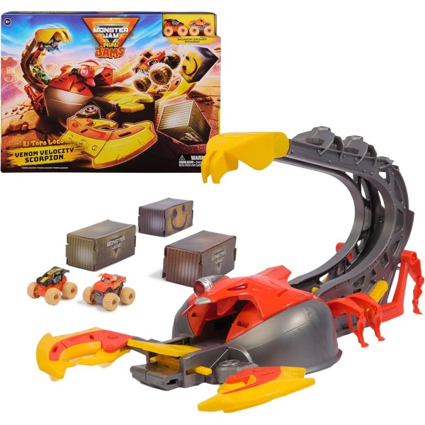 Monster Jam Mini Venom Velocity Scorpion Playset - 6069752-T