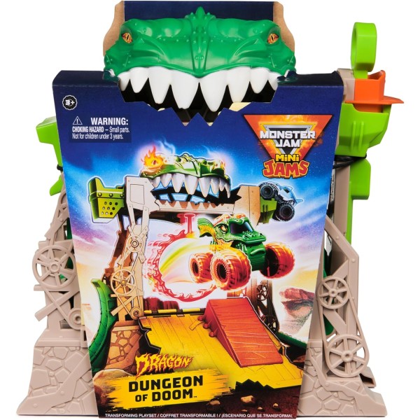 Monster Jam Mini Dungeon of Doom Transforming Playset - 6069758-T