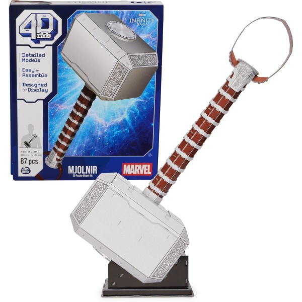 Puzzle 4D Marvel Thor Hammer - 6069816-T