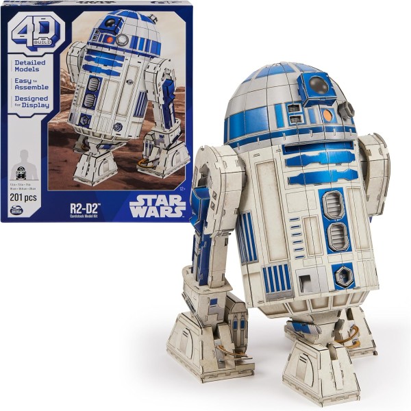 Puzzle 4D Star Wars R2D2 3D Model Kit - 6069817-T