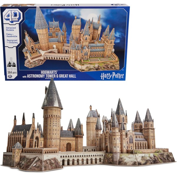 Puzzle 4D Harry Potter Hogwarts Castle Large - 6069832-T