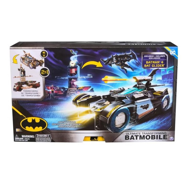 DC Batman Ultimate Transforming Batmobile Set - 6070131-T