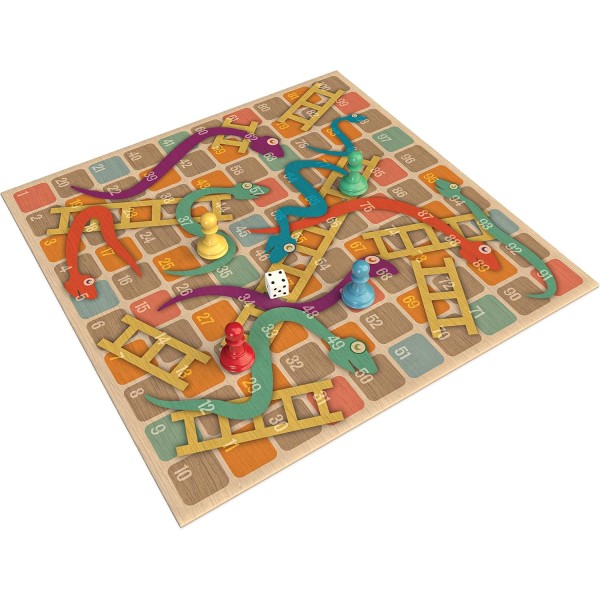 Spin Master Games Classic Game Snakes & Ladders - 6071143-T