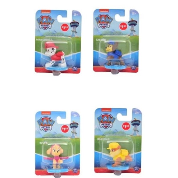 Paw Patrol Figure Mini Assorted CDU Value - 6071176-T