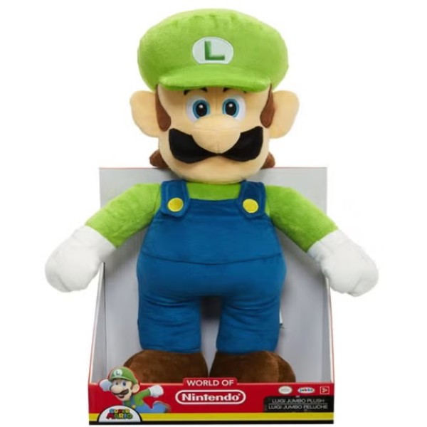 Nintendo Jumbo Basic Plush Luigi - 64457-T