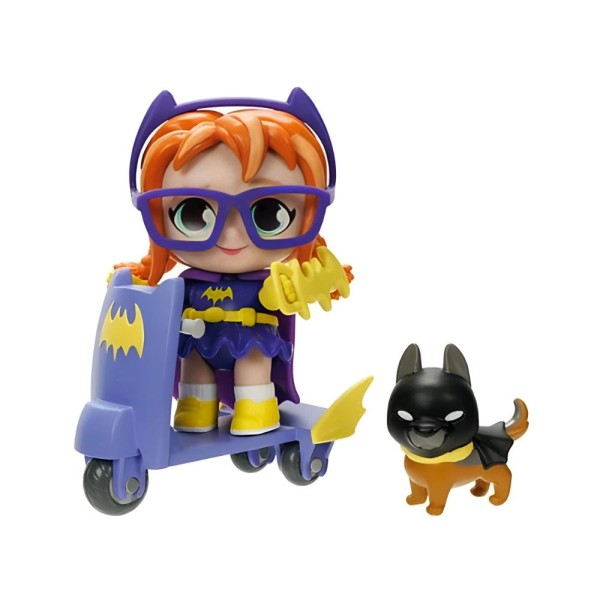 DC Minis Figure 3" Batgirl w/Scooter & Pet - 71610-T