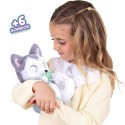 Baby Paws Siberian Husky Puppy Toy with Cute Swaddle Bag - 917644IM-T