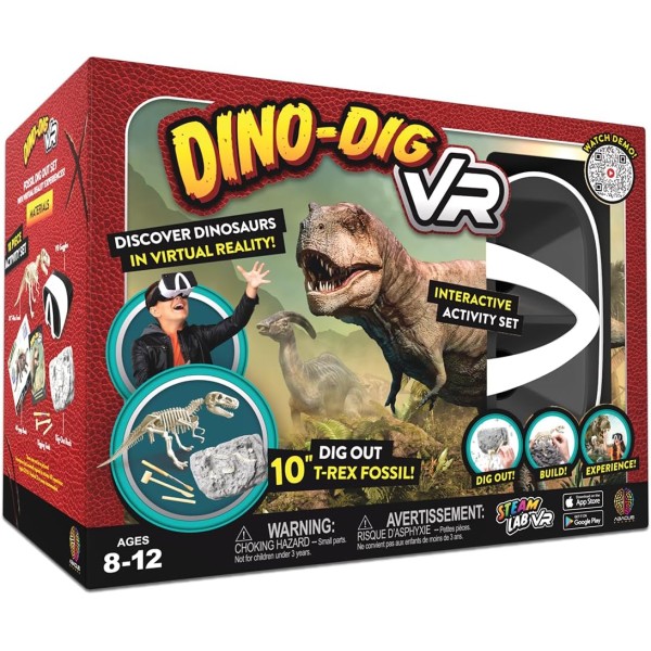 Dino Dig VR - Virtual Reality Kids Science Kit - 94611-T