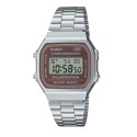 Casio Vintage Stainless Steel Digital Watch for Unisex - A168WA-5AYDF