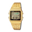 Casio Gold Strap Stainless Steel Digital Watch for Unisex - A500WGA-1DF