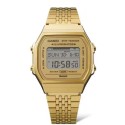 Casio Gold Strap Stainless Steel Digital Watch for Unisex - ABL-100WEG-9ADF