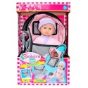 Bambolina Set Buggy 8 in 1 With Doll - BD2118SUP