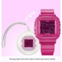 Casio Baby-G +Plus Pink Band Digital Watch for Women - BGD-10K-4DR